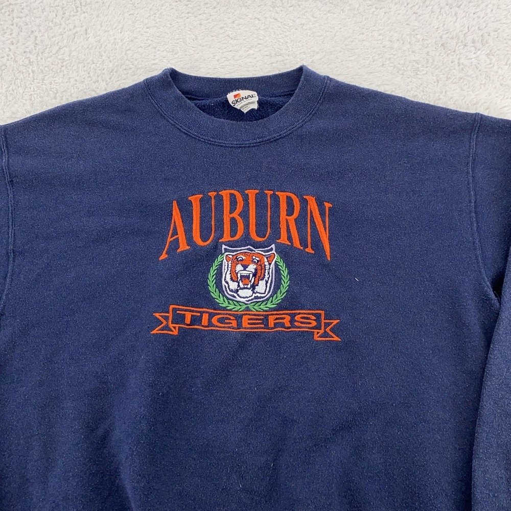 Vintage Auburn Tigers Sweatshirt XXS NCAA Basketball‎ Football 90s Crewneck